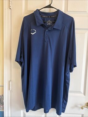 EvoShield Men's Navy Short-Sleeve Polo